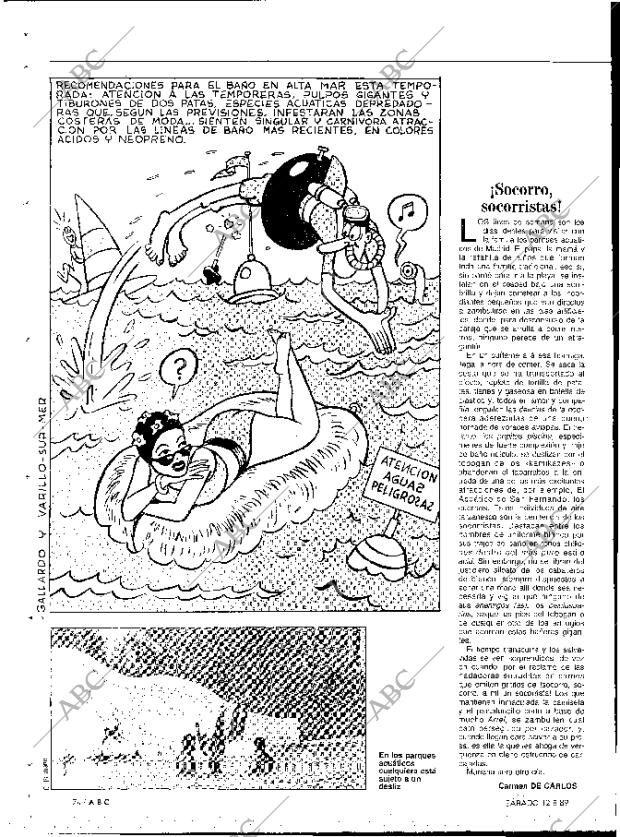 ABC MADRID 12-08-1989 página 74