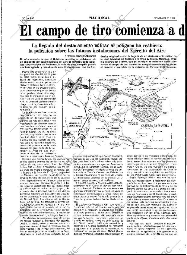 ABC MADRID 13-08-1989 página 20