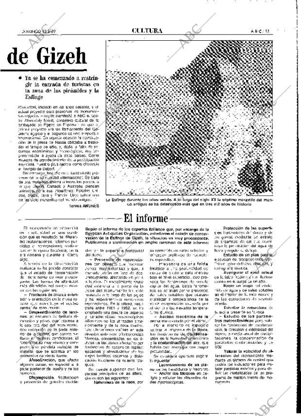 ABC MADRID 13-08-1989 página 33