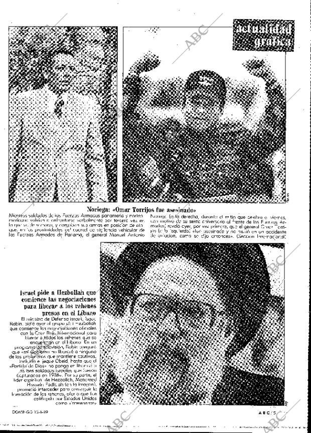 ABC MADRID 13-08-1989 página 5