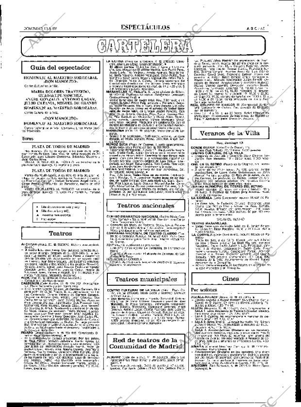 ABC MADRID 13-08-1989 página 65
