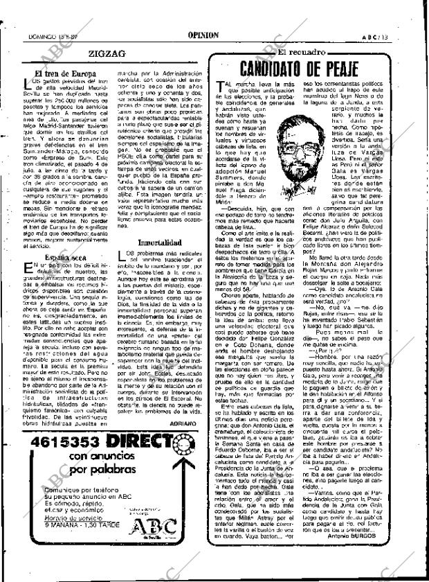 ABC SEVILLA 13-08-1989 página 13