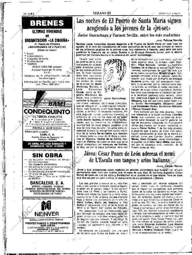 ABC SEVILLA 13-08-1989 página 44