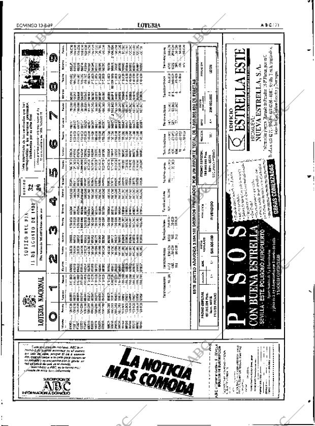 ABC SEVILLA 13-08-1989 página 71