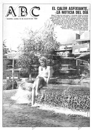 ABC MADRID 14-08-1989 página 1