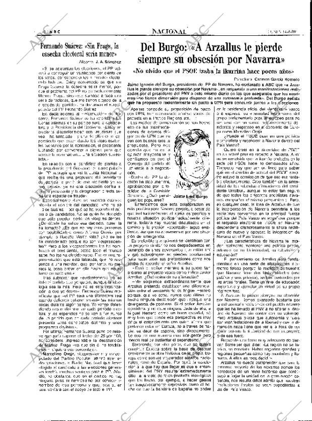 ABC MADRID 14-08-1989 página 18
