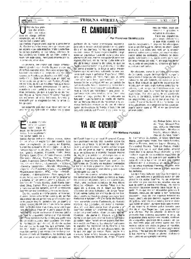 ABC MADRID 14-08-1989 página 20