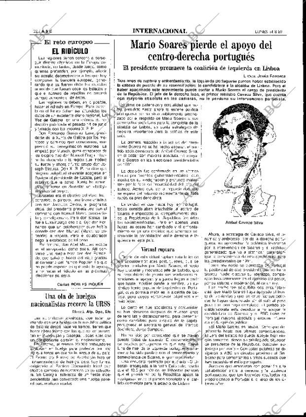 ABC MADRID 14-08-1989 página 22