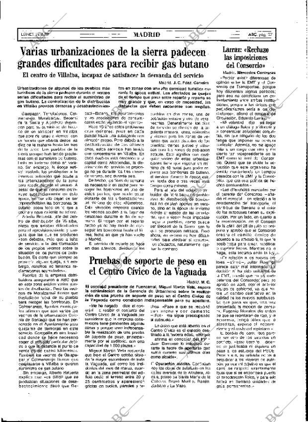 ABC MADRID 14-08-1989 página 27