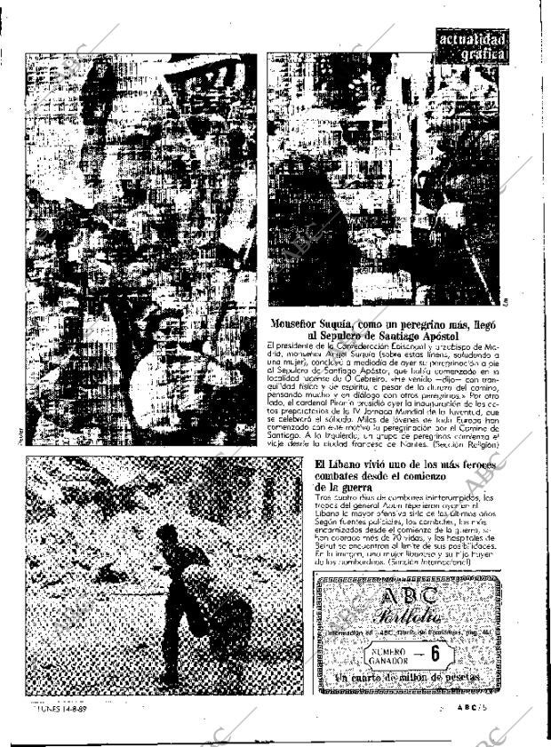 ABC MADRID 14-08-1989 página 5