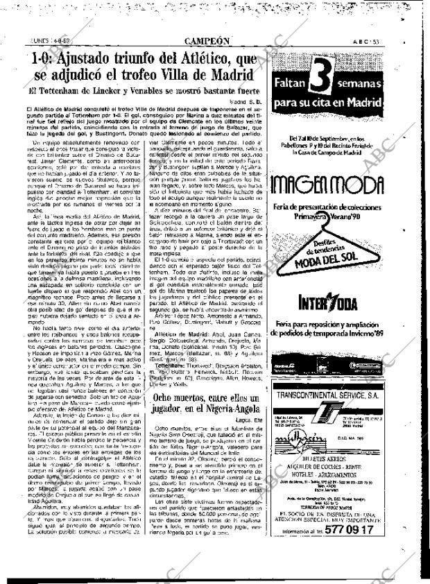 ABC MADRID 14-08-1989 página 53