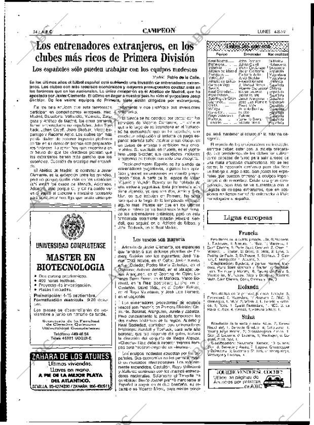 ABC MADRID 14-08-1989 página 54