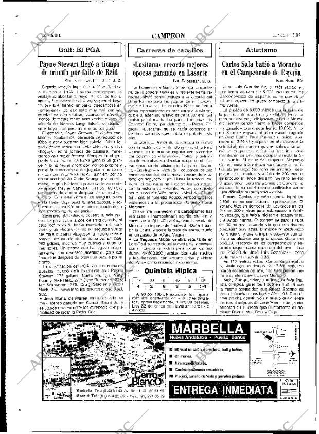 ABC MADRID 14-08-1989 página 56