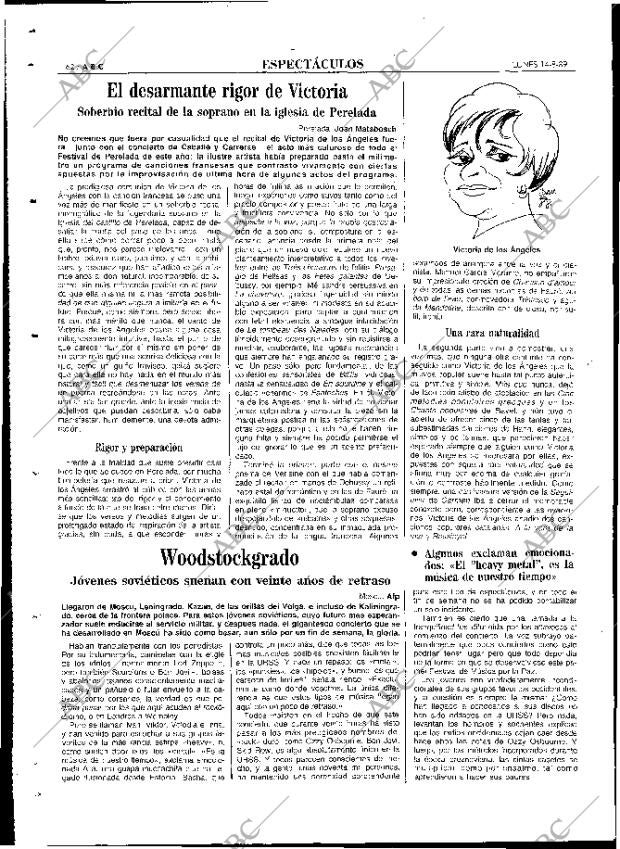 ABC MADRID 14-08-1989 página 62