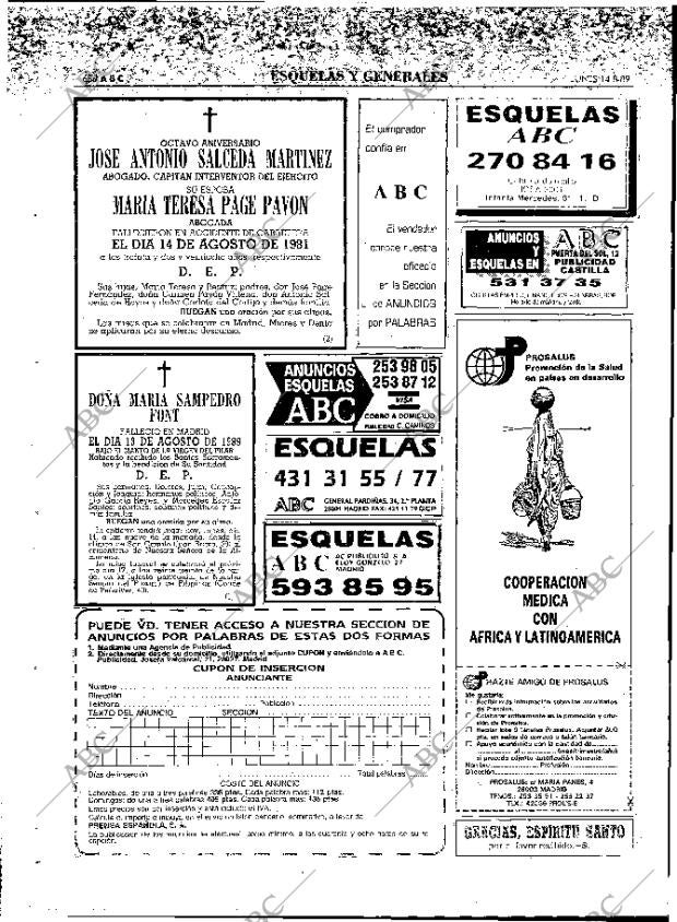 ABC MADRID 14-08-1989 página 68