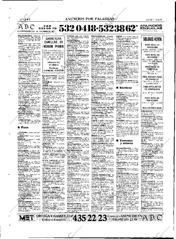 ABC MADRID 14-08-1989 página 74