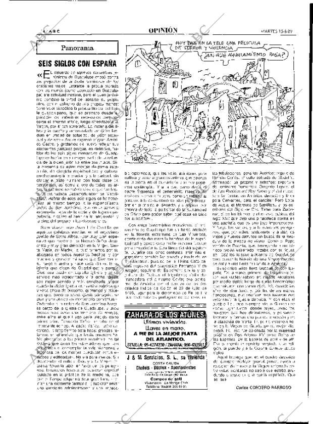 ABC MADRID 15-08-1989 página 14