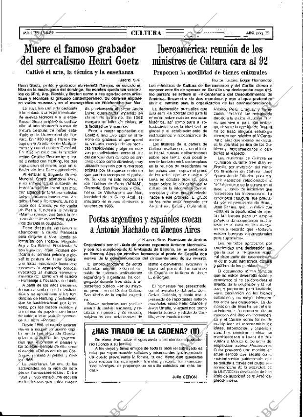 ABC MADRID 15-08-1989 página 25