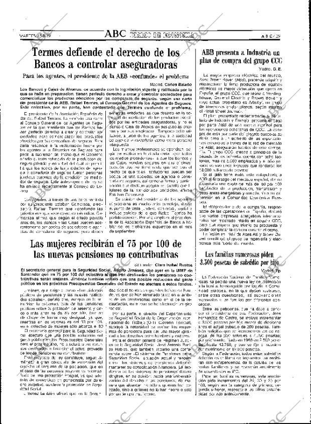 ABC MADRID 15-08-1989 página 29