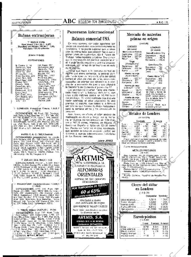 ABC MADRID 15-08-1989 página 35
