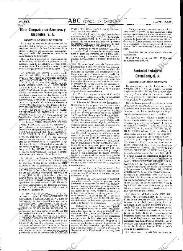 ABC MADRID 15-08-1989 página 36