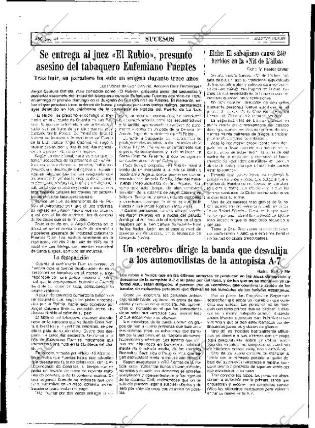 ABC MADRID 15-08-1989 página 44