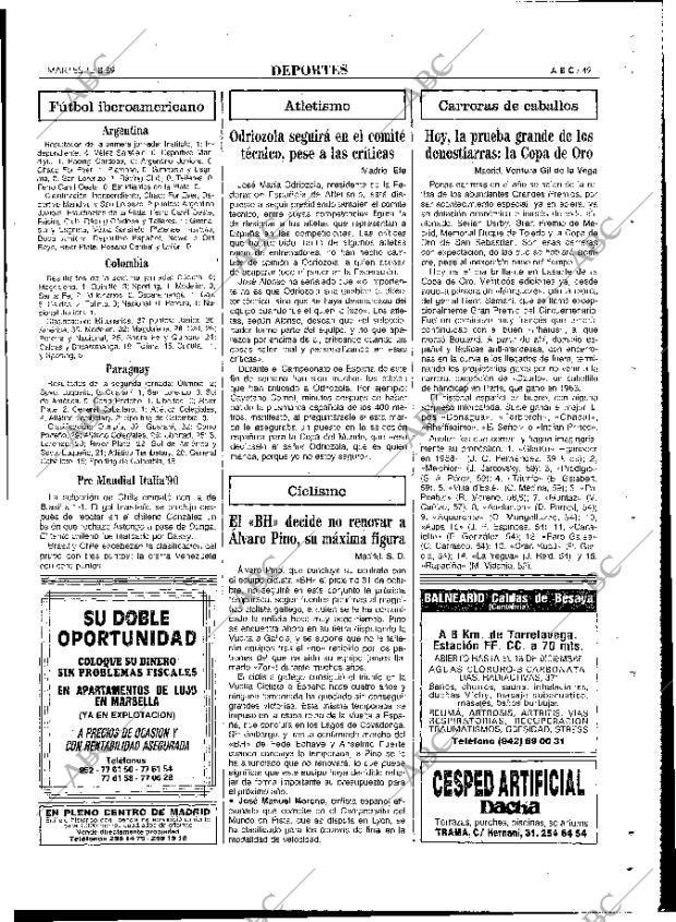 ABC MADRID 15-08-1989 página 49