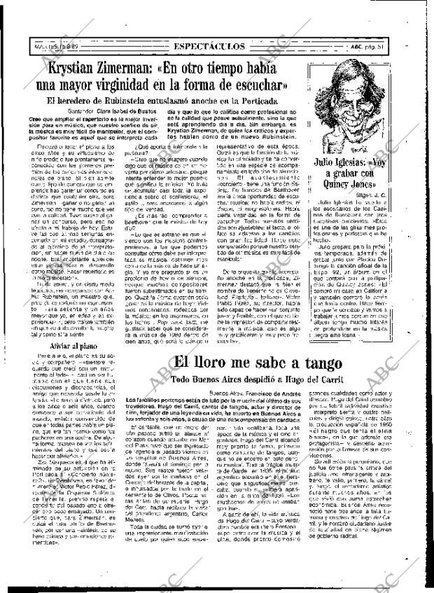ABC MADRID 15-08-1989 página 51