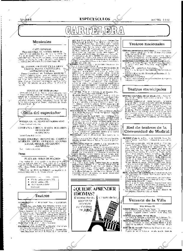 ABC MADRID 15-08-1989 página 52