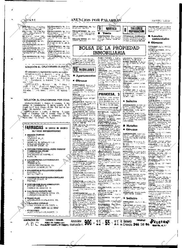 ABC MADRID 15-08-1989 página 60