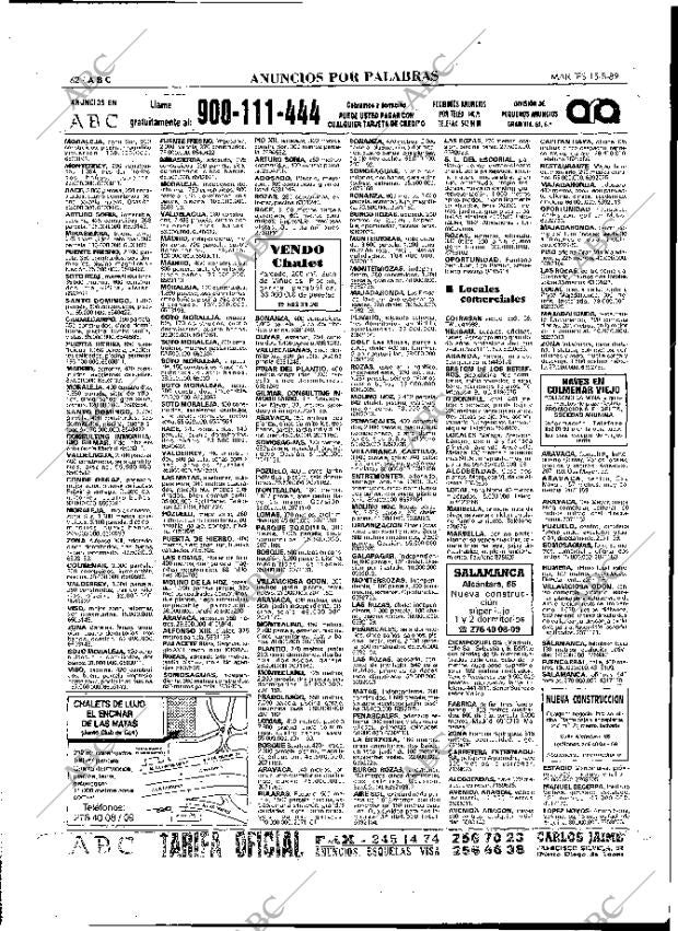 ABC MADRID 15-08-1989 página 62