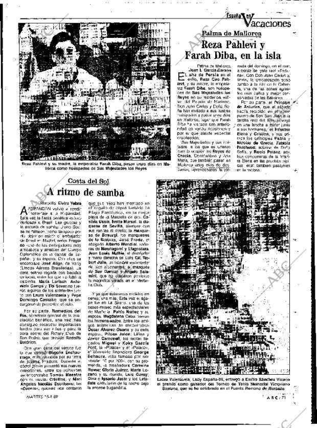ABC MADRID 15-08-1989 página 71