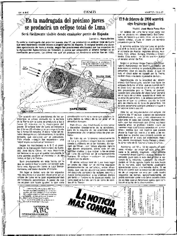 ABC SEVILLA 15-08-1989 página 64