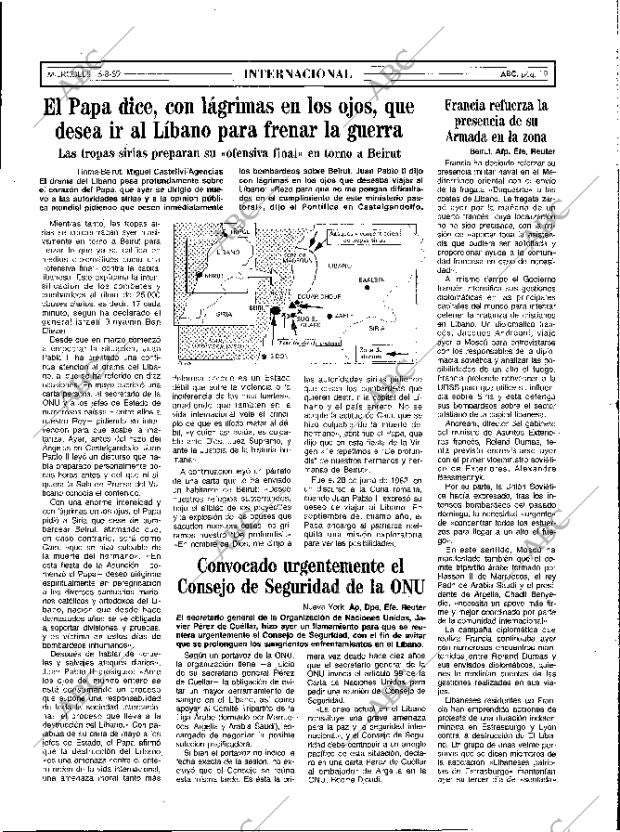 ABC MADRID 16-08-1989 página 19