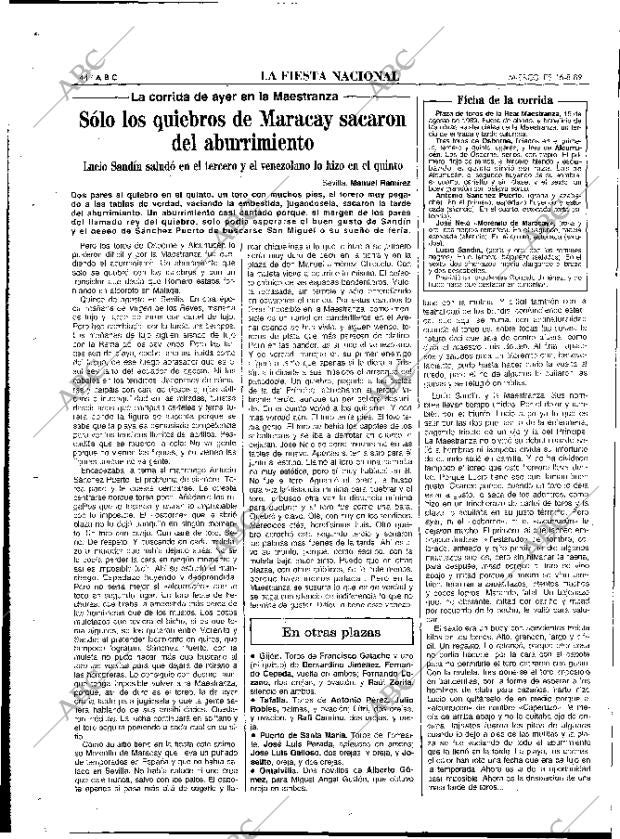 ABC MADRID 16-08-1989 página 44
