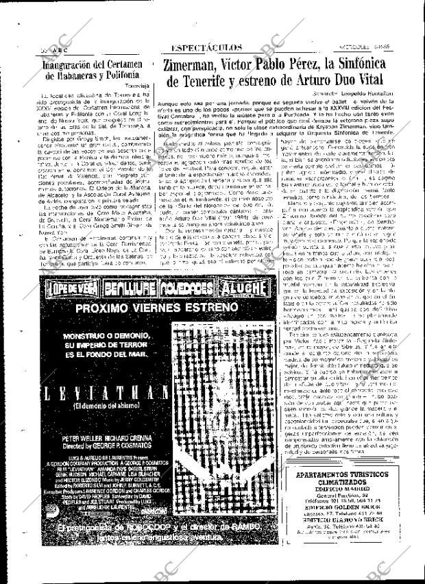 ABC MADRID 16-08-1989 página 50