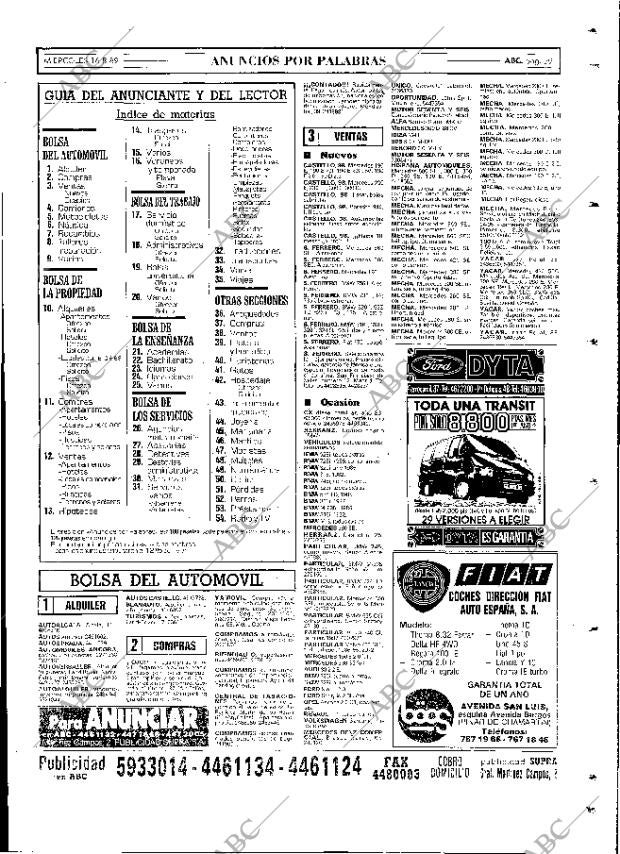 ABC MADRID 16-08-1989 página 59