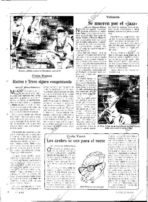 ABC MADRID 16-08-1989 página 74