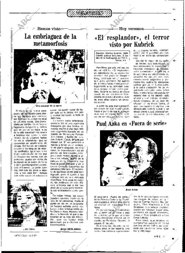 ABC MADRID 16-08-1989 página 77