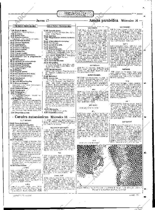ABC MADRID 16-08-1989 página 79