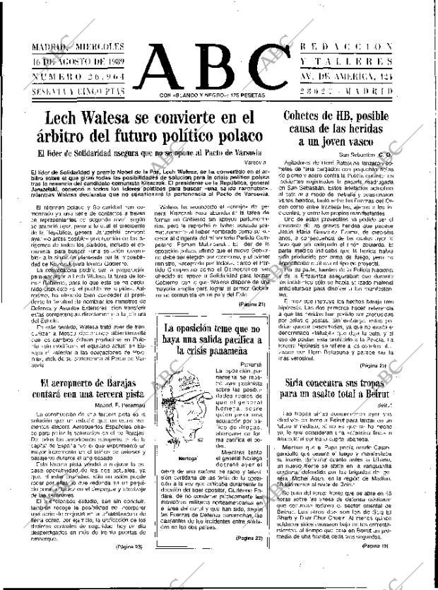 ABC MADRID 16-08-1989 página 9