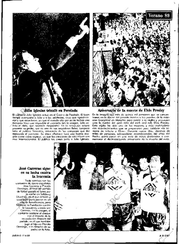 ABC SEVILLA 17-08-1989 página 67