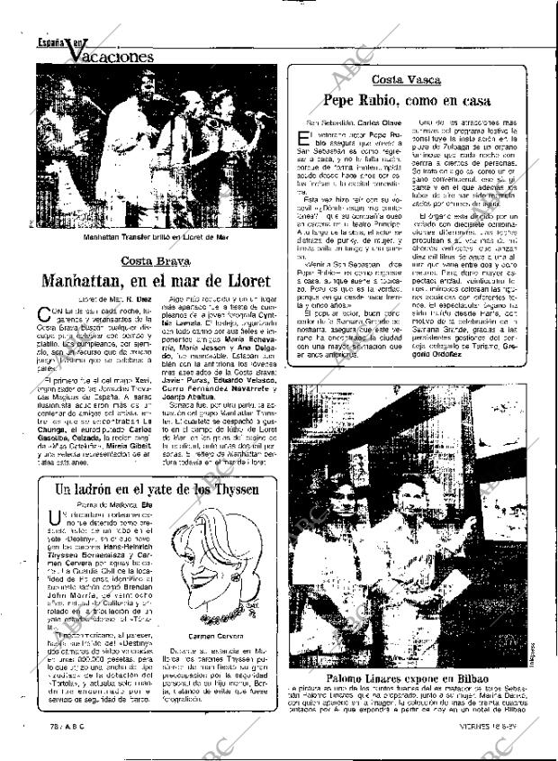 ABC MADRID 18-08-1989 página 78