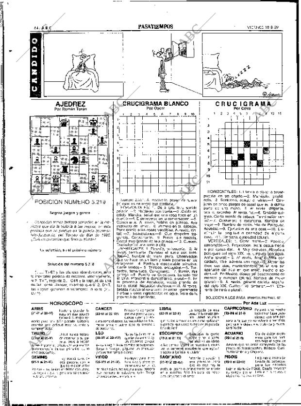 ABC SEVILLA 18-08-1989 página 64