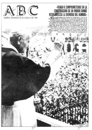 ABC MADRID 20-08-1989 página 1