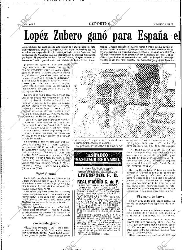 ABC MADRID 20-08-1989 página 64