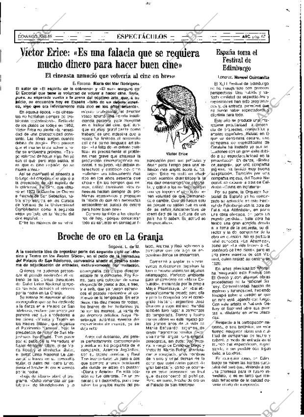 ABC MADRID 20-08-1989 página 67