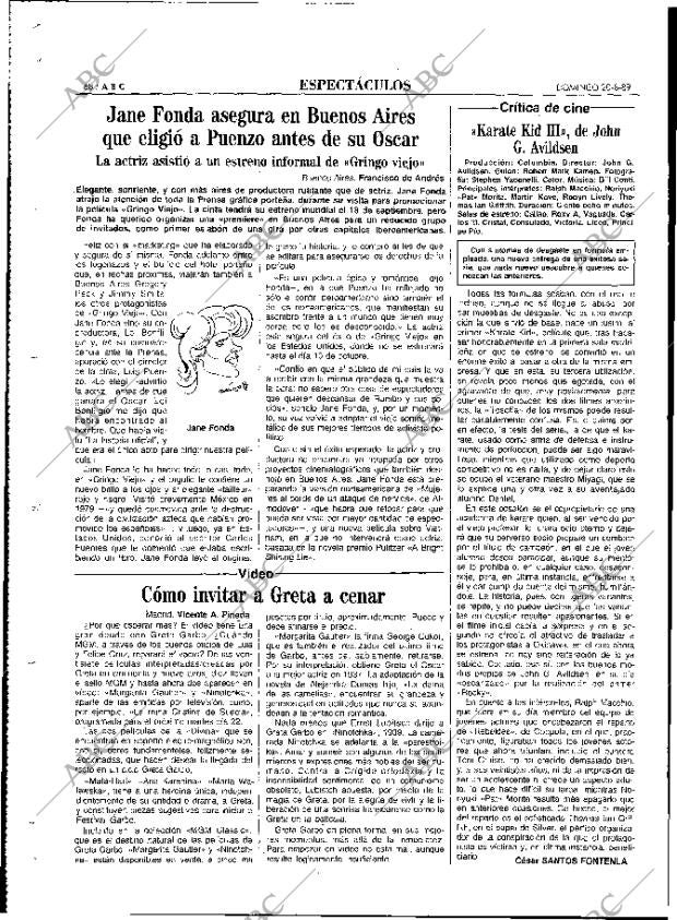 ABC MADRID 20-08-1989 página 68