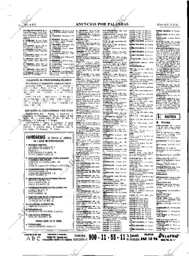 ABC MADRID 20-08-1989 página 80