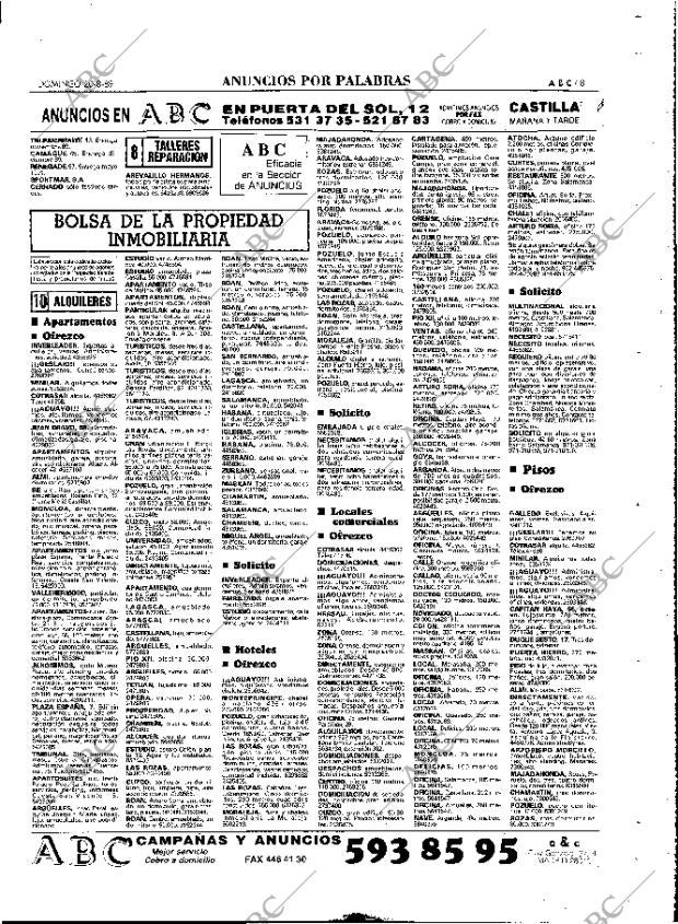 ABC MADRID 20-08-1989 página 81